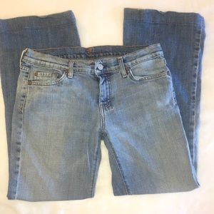 7 For All Mankind Light Wash Dojo Size 30
